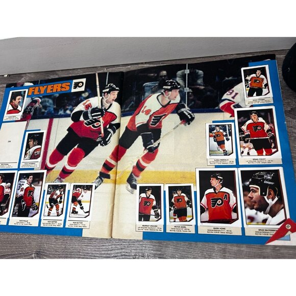 1986 O-Pee-Chee NHL Hockey Sticker EMPTY Album Patrick Roy Stanley - Picture 5 of 7